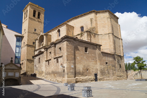 Obraz na płótnie Church of Santiago el Real in Logroño w salonie