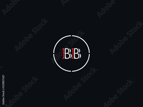 Initial BB Logo Icon, Colorful Bb b b Logo Image Vector Unique Letter Design For Any Type Of Business