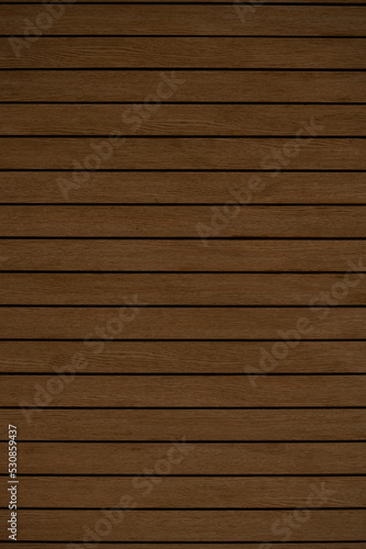 Arranged pattern brown wooden planks board background makes you feel warm and natural.