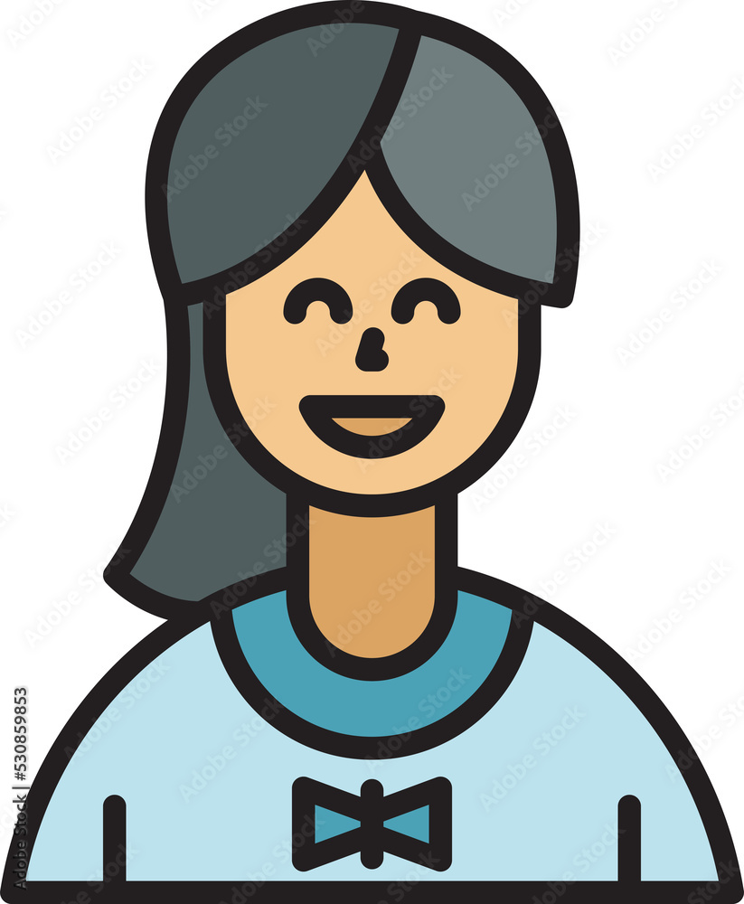 woman character avatar illustration woman character avatar illustration
