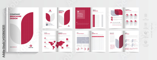 Creative business brochure template Premium Vector	