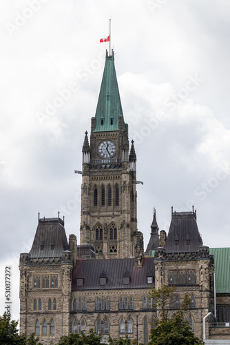 Parliament building in Ottawa  Canada