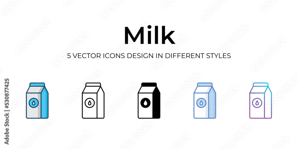 milk icons set vector illustration. vector stock, milk icons set vector illustration. vector stock,