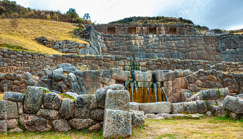 Inca Ruins near Cuzco - Peru