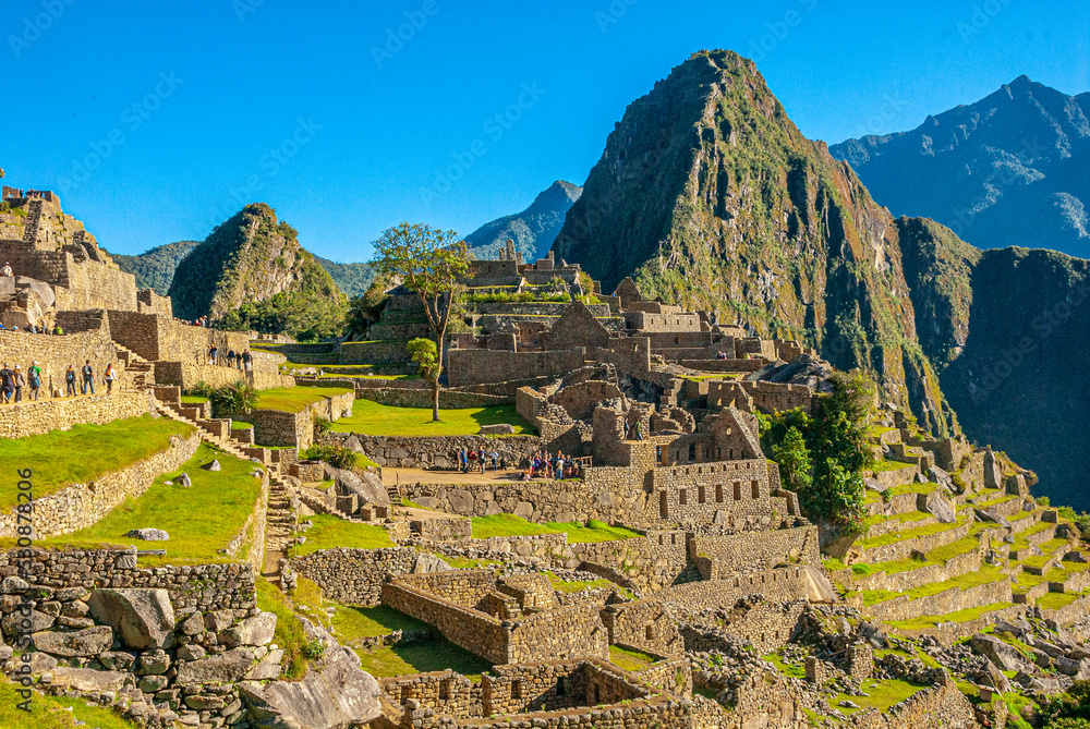 Machu Picchu in a beautiful day - Peru