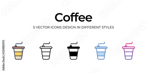 coffee icons set vector illustration. vector stock,