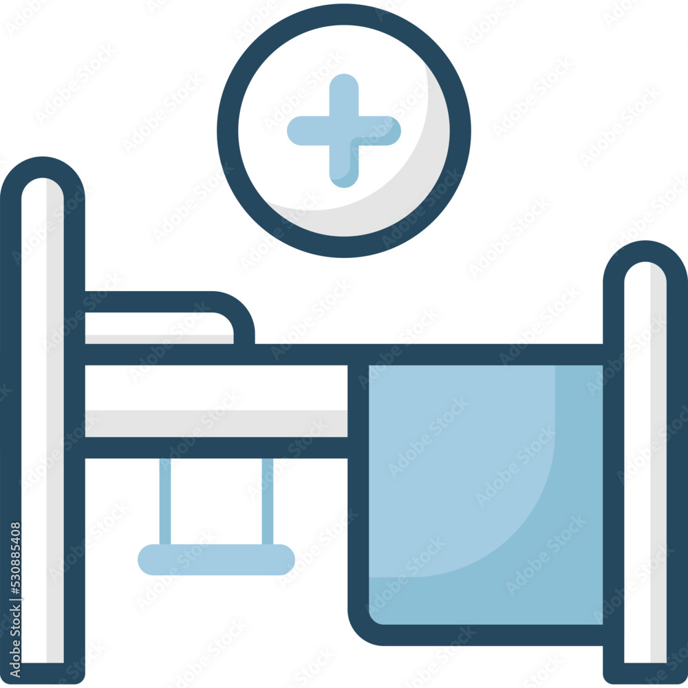 Obraz premium Hospital bed