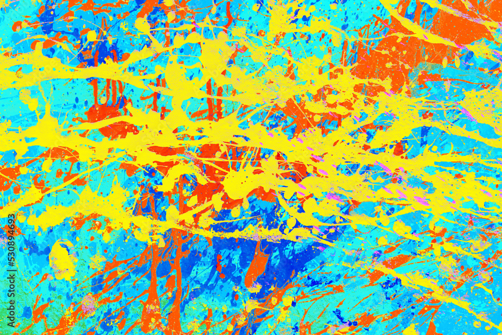 Paint splash texture. Random paint mix background. Spray pattern ...
