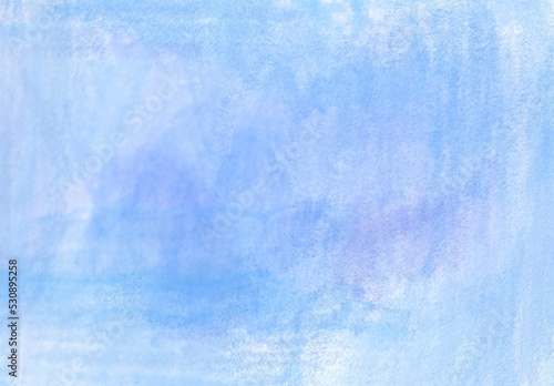 Abstract blue watercolor background 