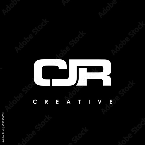 CJR Letter Initial Logo Design Template Vector Illustration