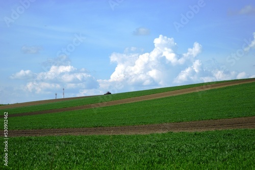 cultivated land in the plain © oljasimovic