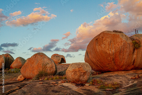 Lajedo do Pai Mateus - landscape of caatinga and brazilian wild - paraíba, brazil