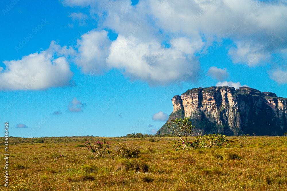 Landscapes of Chapada Diamantina, Vale do Pati Trekking, Brazil