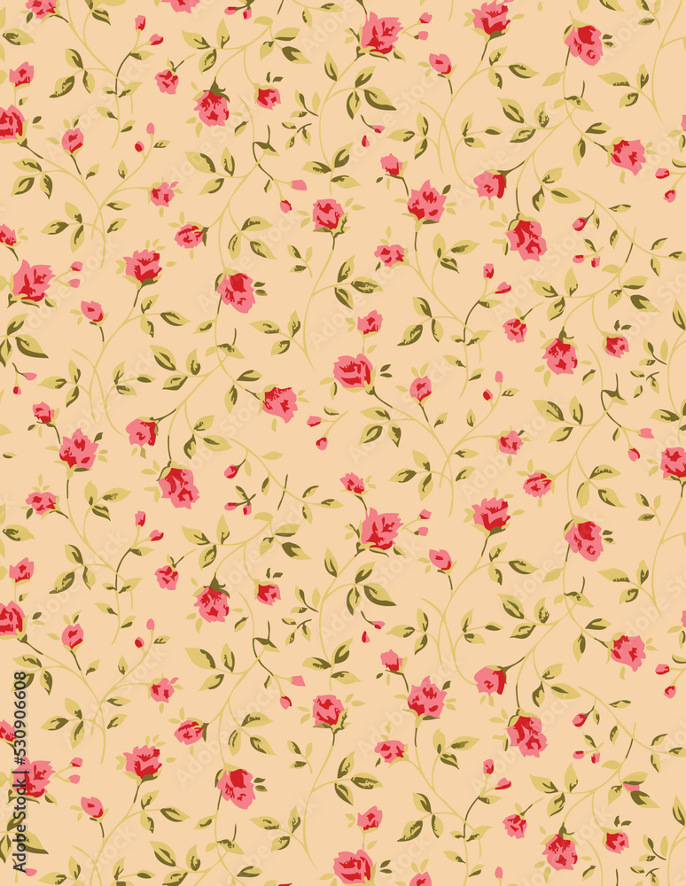 seamless background with roses seamless background with roses