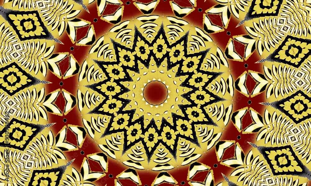 Abstract kaleidoscope background. Unique mandala design. Beautiful multicolor kaleidoscope texture Abstract kaleidoscope background. Unique mandala design. Beautiful multicolor kaleidoscope texture