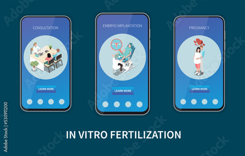 In Vitro Fertilization Isometric Composition