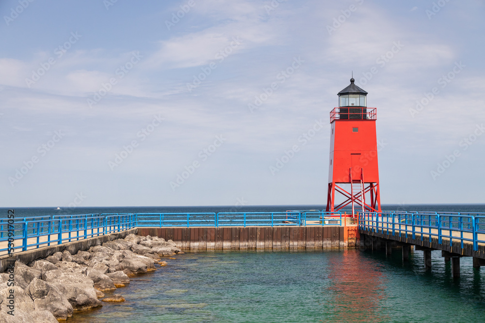 Charlevoix South Pierhead Light, Michigan Charlevoix South Pierhead Light, Michigan