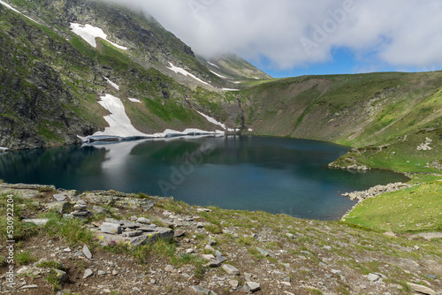 Landscape of The Seven Rila Lakes, Rila Mountain, Bulgaria