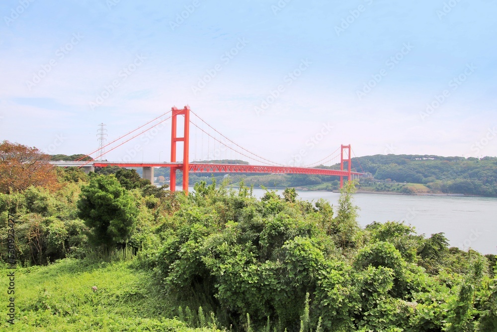 平戸市の平戸大橋 Stock Photo Adobe Stock