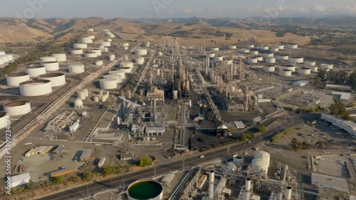 Oil Refinery in California - Zoom In