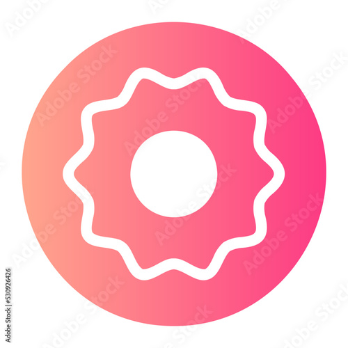 doughnut gradient icon
