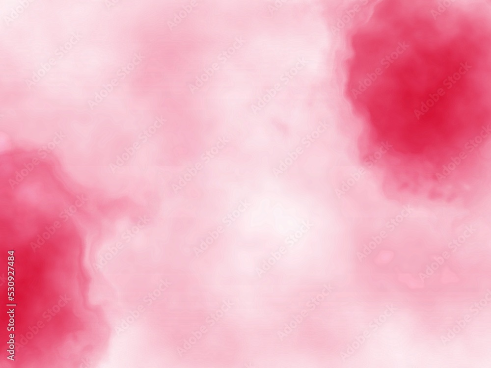 Obraz premium Red Abstract Watercolor Splash Background