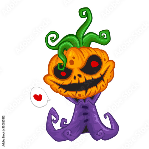 happy halloween It s a vector drawing.