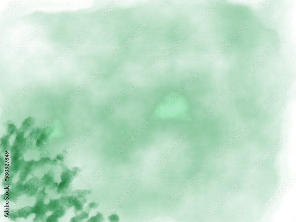 Green Grass Watercolor Abstract Painting Background Green Grass Watercolor Abstract Painting Background