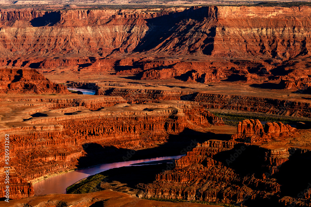 Colorado River from Ded Horse national park viewpoint , Utah, USA