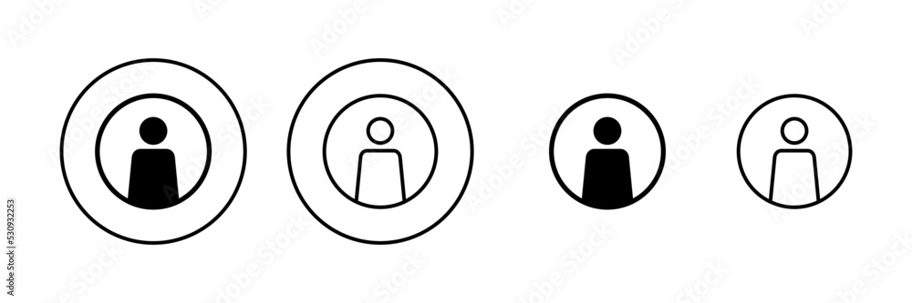 User icon vector. person sign and symbol. people icon. User icon vector. person sign and symbol. people icon.