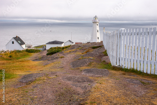 lighthouse on the coast of Newfoundland Cape Spear