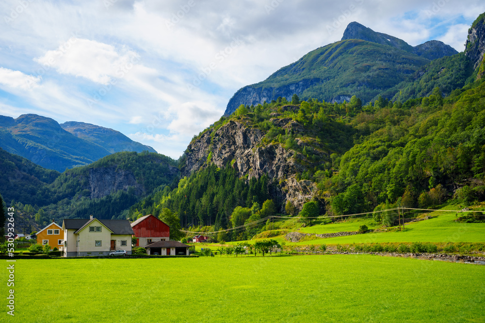 Norwegian farm homes