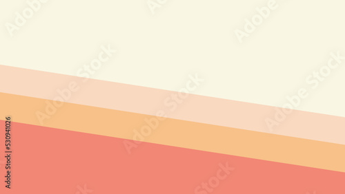 Fashion stylish templates with organic abstract shapes and line in nude pastel colors. Neutral background in minimalist style. Contemporary vector Illustration