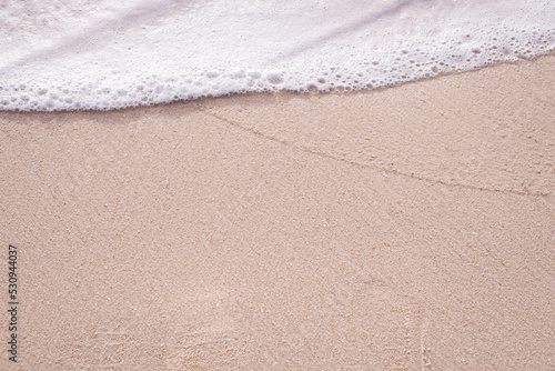 abstract sand of beach and soft wave background