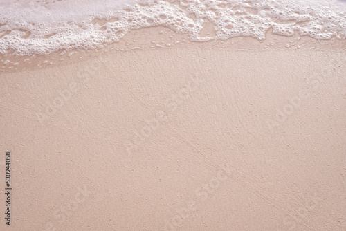 abstract sand of beach and soft wave background