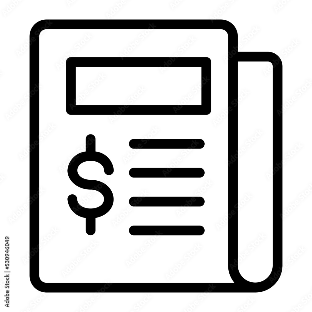 newspaper line icon newspaper line icon