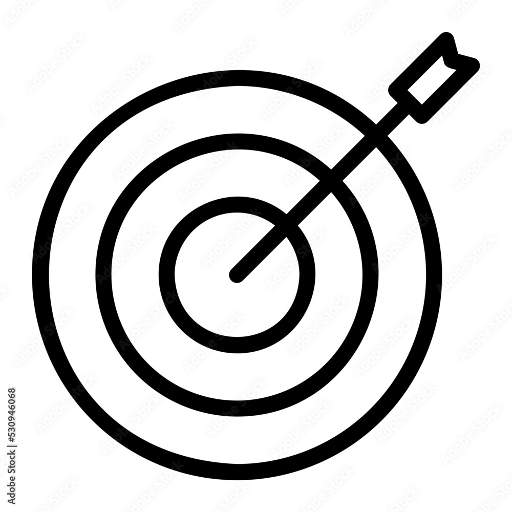 target line icon target line icon