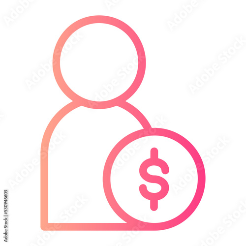 investor gradient icon