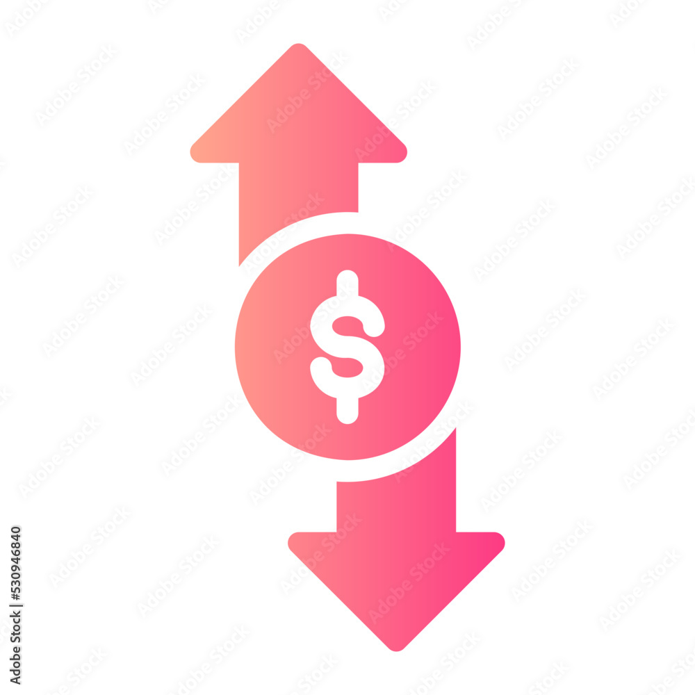 finance gradient icon finance gradient icon