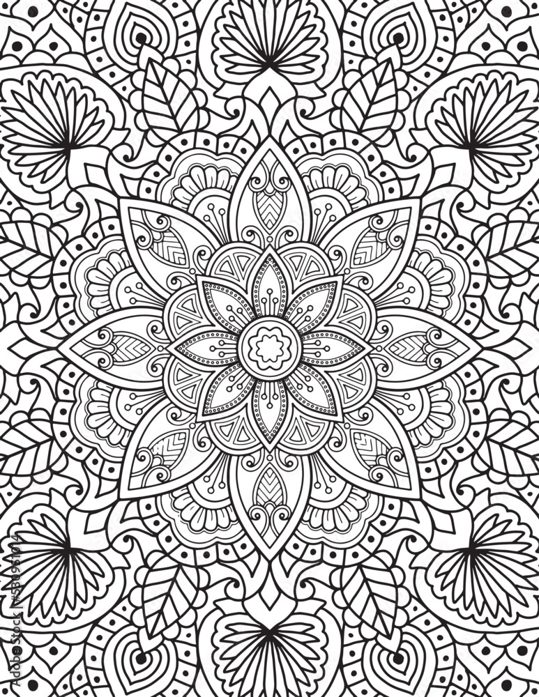 Mandala Coloring Pages Hand Drawn Mandala Coloring Pages For Adult mandala-coloring-pages-hand-drawn-mandala-coloring-pages-for-adult