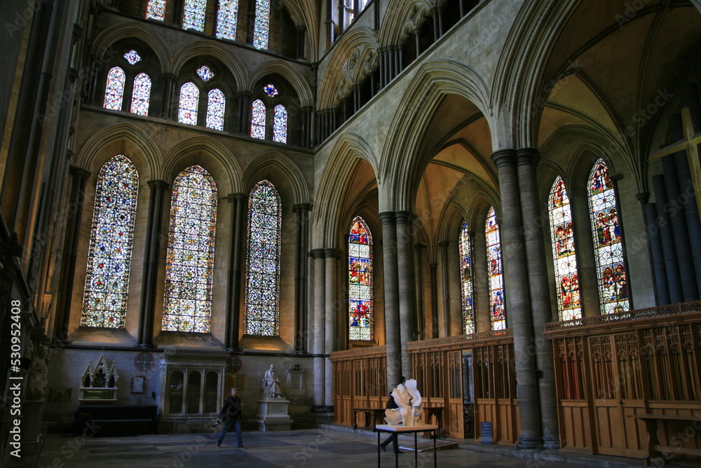 Fototapeta premium interior of saint cathedral