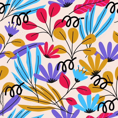 Hand Drawn Floral Botanical Vegetable Natural Cactus Plant