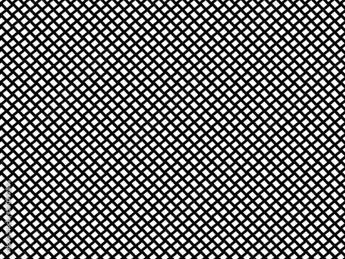 Seamless mesh fence pattern background vector.