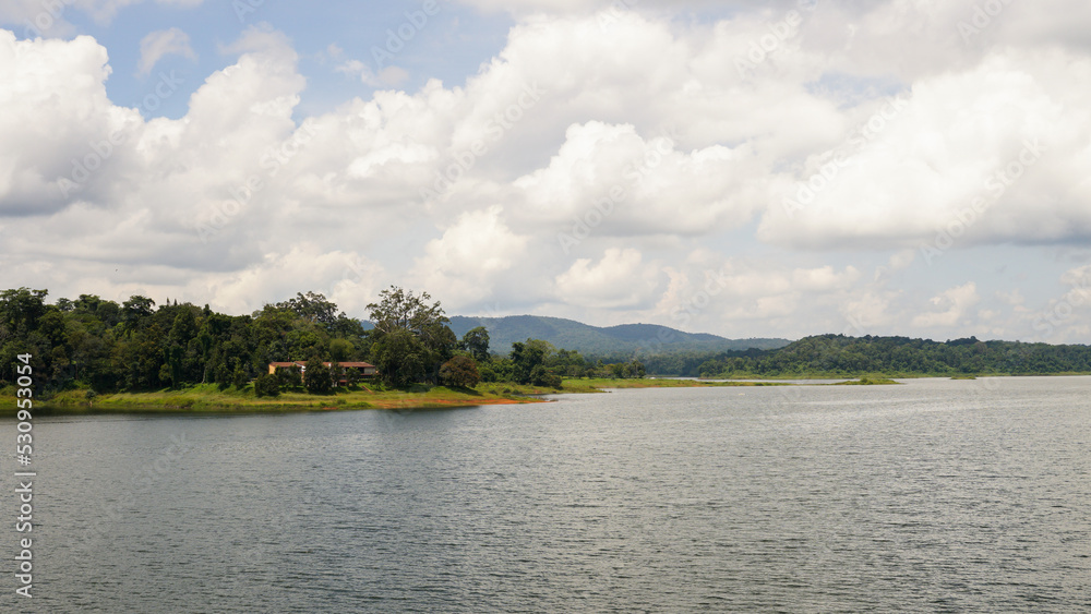 river, mountains and sky It is a beautiful and peaceful nature. Suitable for leisure and camping river, mountains and sky It is a beautiful and peaceful nature. Suitable for leisure and camping