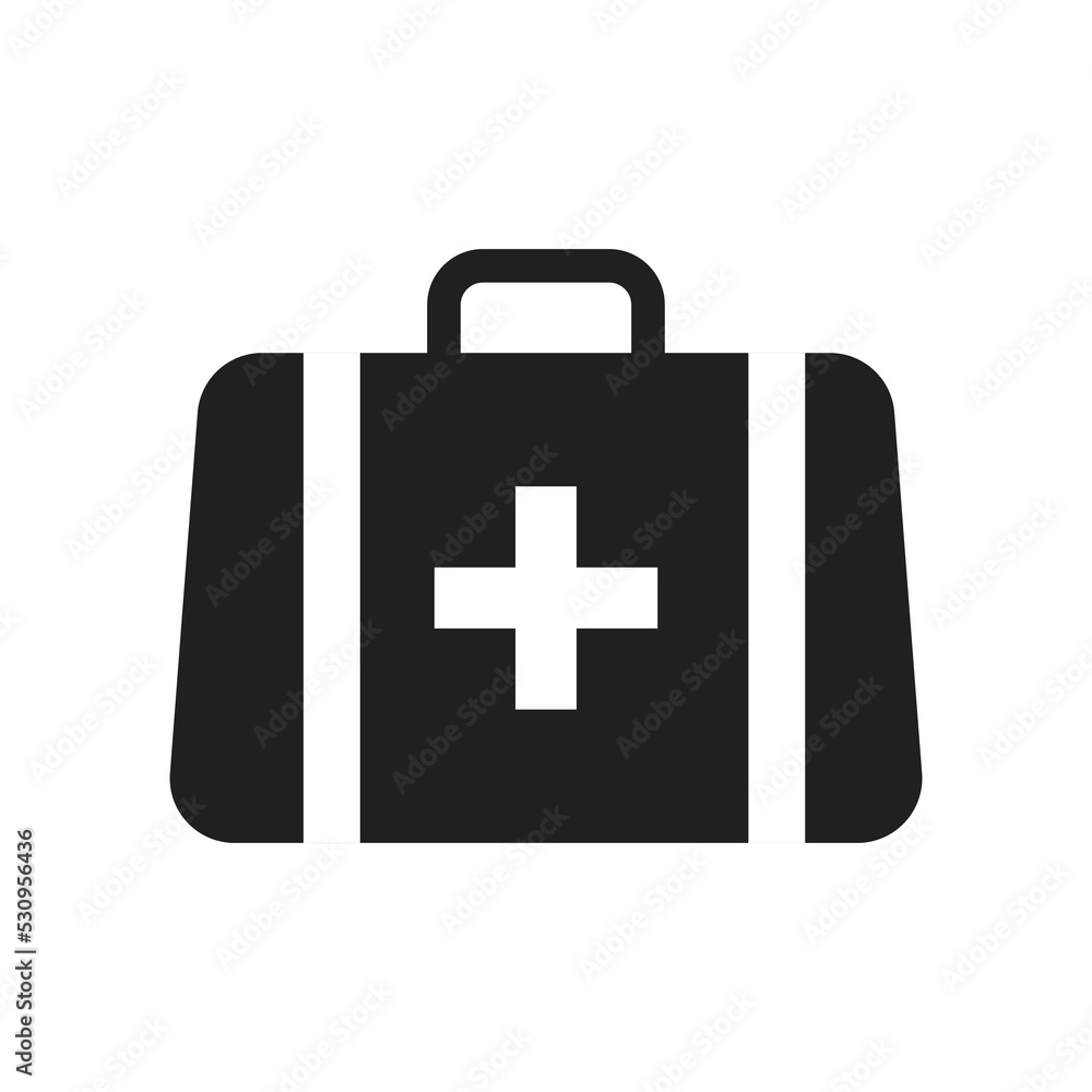 This First Aid Box icon. medical bag icon. isolated on white background. vector illustration This First Aid Box icon. medical bag icon. isolated on white background. vector illustration
