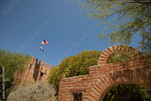 Daytime view of the historic downtown section of Tubac, Arizona, USA. photo