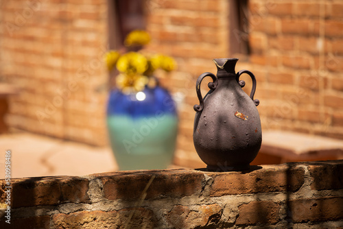 Daytime view of the historic downtown section of Tubac, Arizona, USA. photo