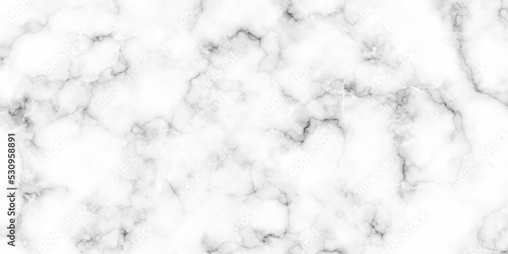 Fototapeta premium white marble pattern texture natural background. Interiors marble stone wall design, Beautiful drawing with the divorces and wavy lines in gray tones. White marble texture for background or tiles.