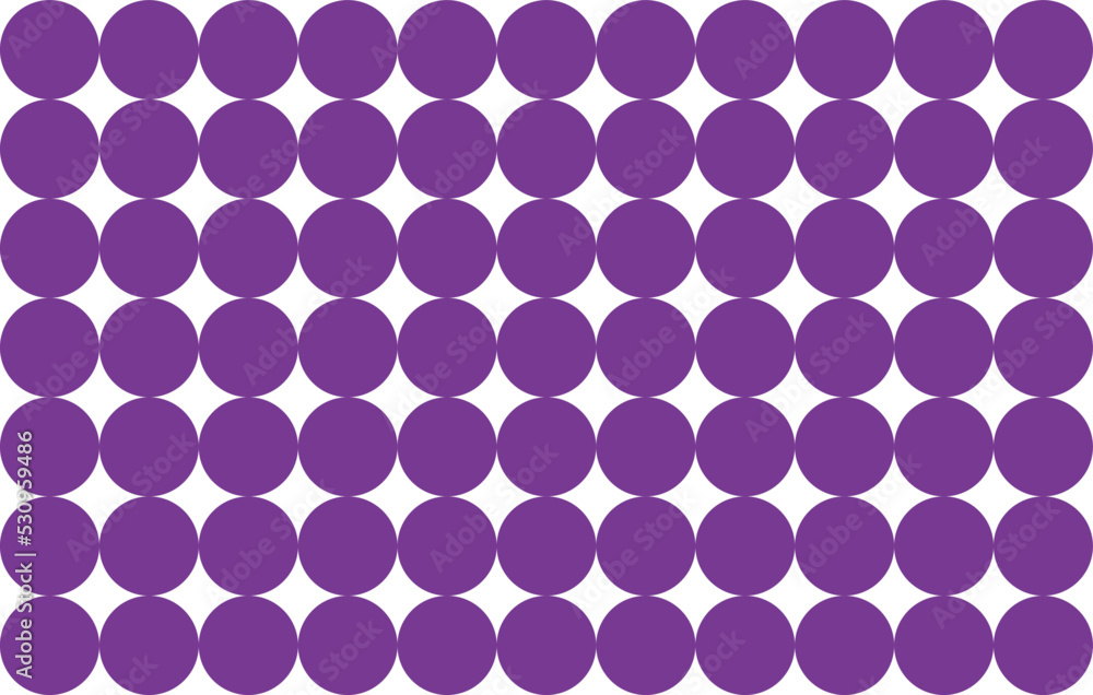purple circle background with a large circle that is lined up neatly. Abstract background.Simple flat design,