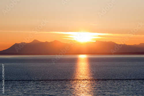 Alaska Cook Inlet Sunset